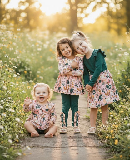 Cozy Botanicals Pant Set