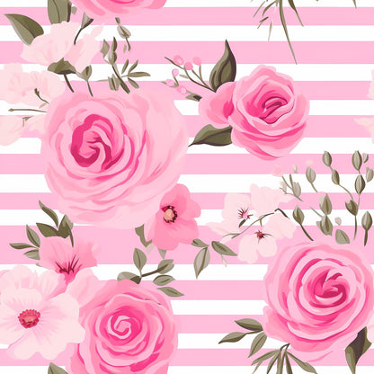 Pink Posies Short Set